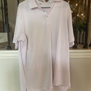 Brand New Peter Millar Polo. Large Color:Pink
